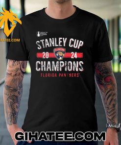 Limited Edition Florida Panthers 2024 Stanley Cup Champions T-Shirt