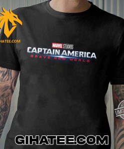 Marvel Studio Captain America Brave New World Logo New T-Shirt