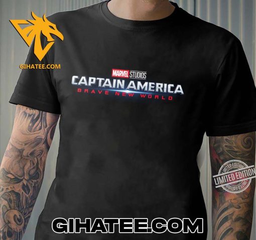 Marvel Studio Captain America Brave New World Logo New T-Shirt