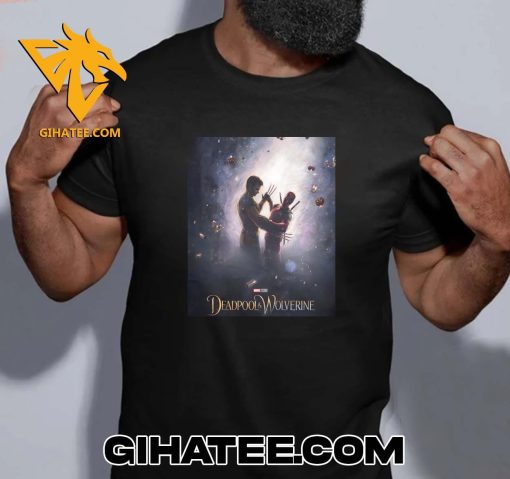 Marvel Studios Deadpool And Wolverine T-Shirt Beauty And The Beast Style