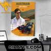 Mercedes-AMG PETRONAS F1 Team Austrian GP 2024 Poster Canvas