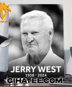 NBA legend and Hall-of-Famer Jerry West has passed away at the age of 86 Poster Canvas