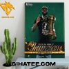 Neemias Queta Boston Celtics 2024 NBA Champions Poster Canvas