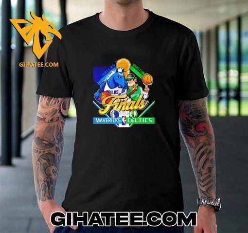 New Design Dallas Mavericks vs Boston Celtics Finals 2024 T-Shirt