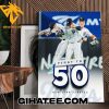 New York Yankees Are The First Team To 50 Wins Poster Canvas