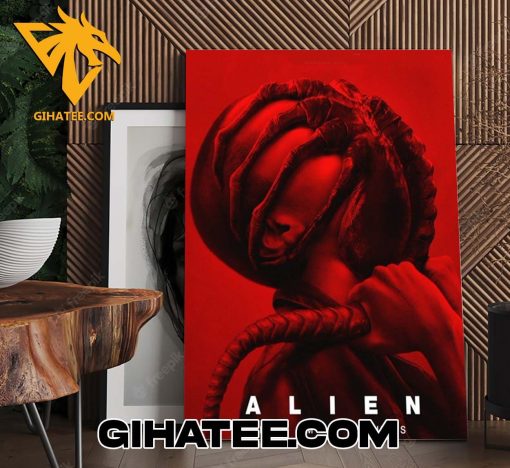 Official Alien Romulus Movie Poster Canvas