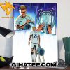 Official Toni Kroos bows out of club football with his sixth Champions League title Poster Canvas