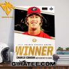 Quality 2024 Golden Spikes Award Winner Charlie Condon 3B Of University Of Georgia Poster Canvas