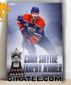 Quality 2024 Stanley Cup Finals MVP Connor Mcdavid Is The Conn Smythe Trophy Winner Poster Canvas