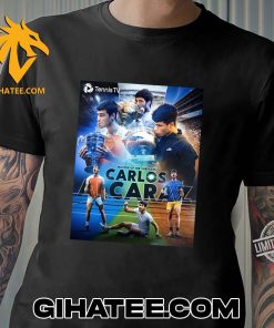 Quality Carlos Alcaraz Becomes The Youngest Male Player To Win A Grand Slam On All 3 Surfaces T-Shirt