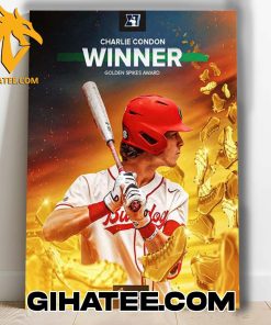 Quality Charlie Condon 2024 Golden Spikes Award Winner Poster Canvas