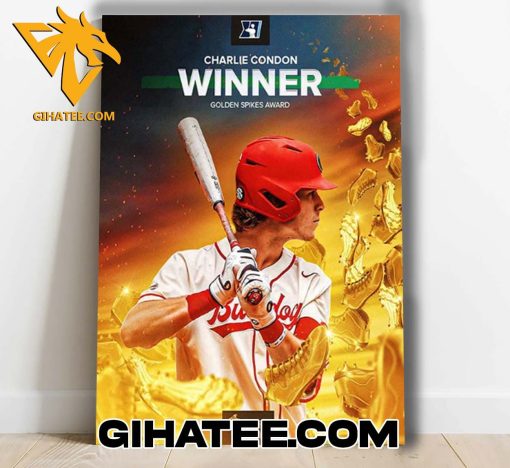 Quality Charlie Condon 2024 Golden Spikes Award Winner Poster Canvas