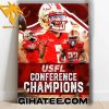 Quality Congrats Birmingham Stallions 2024 USFL Conference Champions Poster Canvas