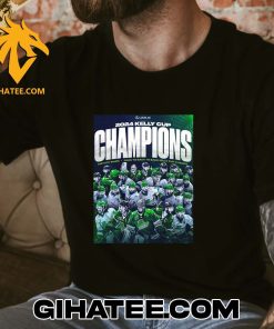 Quality Congrats Florida Everblades Are The 2024 Kelly Cup Champions History Made Back To Back To Back Kelly Cup Champs T-Shirt
