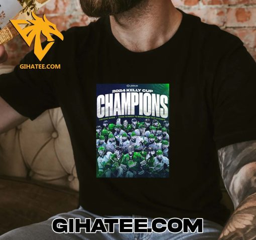 Quality Congrats Florida Everblades Are The 2024 Kelly Cup Champions History Made Back To Back To Back Kelly Cup Champs T-Shirt