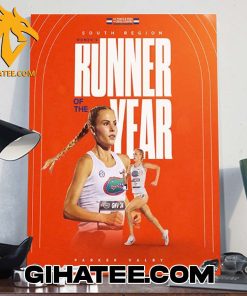 Quality Congrats Parker Valby On Being Named The USTFCCCA South Region Women’s Runner Of The Year For The 2024 Outdoor Season Poster Canvas