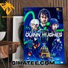 Quality Congrats Quinn Hughes From Michigan Hockey Wins The Norris Trophy NHL Awards Poster Canvas