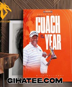 Quality Congrats To Mike Holloway On Being Named USTFCCCA South Region Men’s Coach Of The Year For The 2024 Outdoor Season Poster Canvas