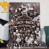 Quality Hershey Bears 13x Back To Back Calder Cup Champions 2024 Poster Canvas