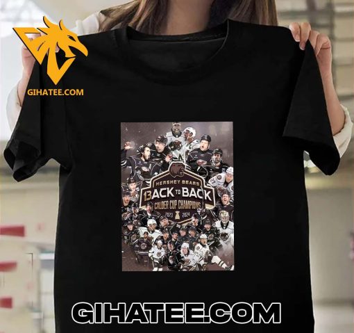 Quality Hershey Bears 13x Back To Back Calder Cup Champions 2024 T-Shirt