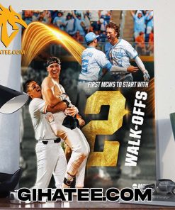 Quality MCWS First To Start Win 2 Walk-Offs Legendary Start To The 2024 Poster Canvas