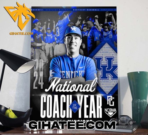 Quality Nick Mingione Named NCBWA 2024 National Coach Of The Year Poster Canvas