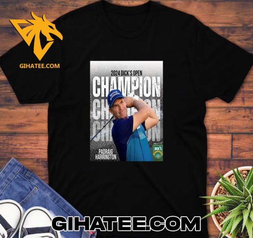 Quality Padraig Harrington Rewriting History With A Record Breaking 3-Peat At The Dick’s Open 2024 T-Shirt