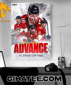Quality The Florida Panthers Are Headed Advance Back To The Stanley Cup Finals 2024 Poster Canvas