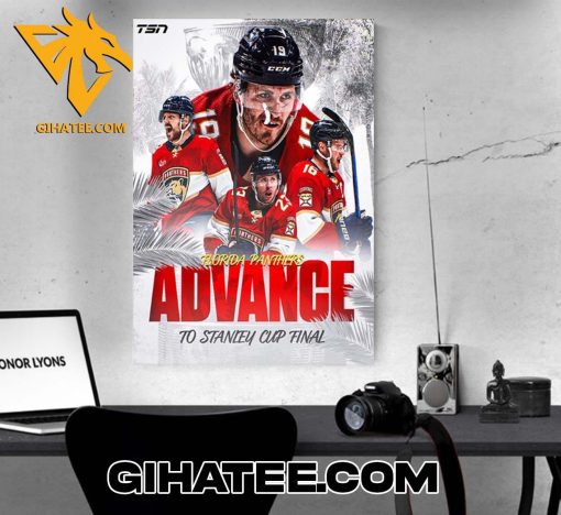 Quality The Florida Panthers Are Headed Advance Back To The Stanley Cup Finals 2024 Poster Canvas