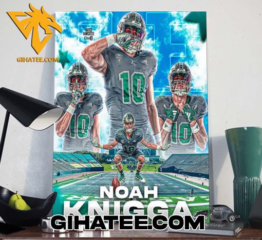 Quality Three-Star LB Noah Knigga Has Committed To Eastern Michigan University Poster Canvas