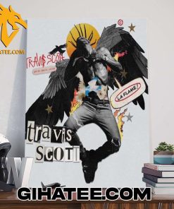 Quality Travis Scott Wallpaper La Flame Art By Shane Ramos Poster Canvas