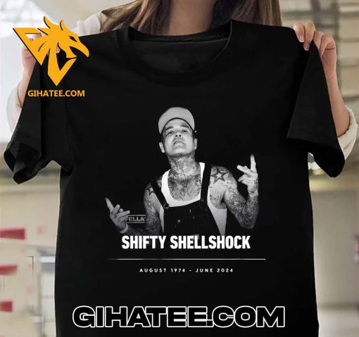 RIP Shifty Shellshock the Crazy Town frontman best known for Butterfly has died aged 49 T-Shirt