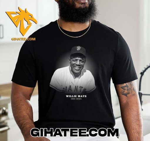 RIP Willie Mays Legend 1931 – 2024 Thank You For The Memories T-Shirt