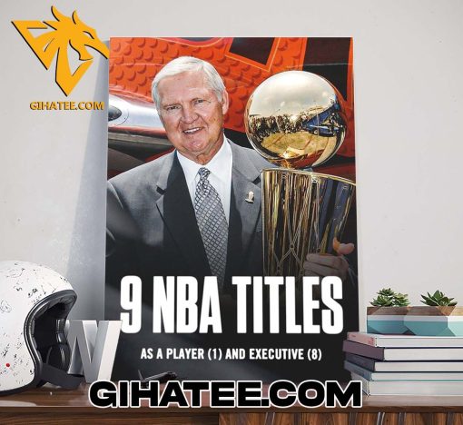 Rest In Peace Jerry West 1938 – 2024 Thank You For The Memories Poster Canvas