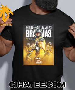 San Antonio Brahmas Champs 2024 XFL Conference Championship T-Shirt