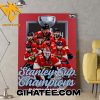 THE FLORIDA PANTHERS ARE YOUR STANLEY CUP CHAMPIONS POSTER CANVAS