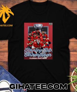 THE FLORIDA PANTHERS ARE YOUR STANLEY CUP CHAMPIONS T-SHIRT