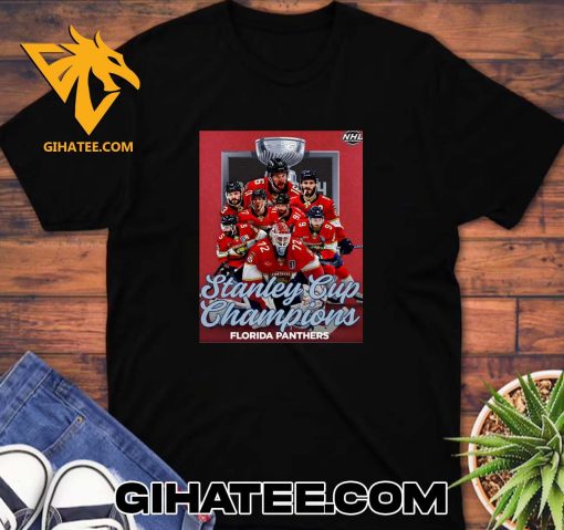 THE FLORIDA PANTHERS ARE YOUR STANLEY CUP CHAMPIONS T-SHIRT