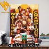 Tennessee Volunteers Baseball 2024 NCAA MCWS National Champions Poster Canvas