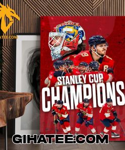 The Cup Resides In Sunrise Florida Panthers Stanley Cup Champions Poster Canvas