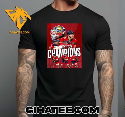 The Cup Resides In Sunrise Florida Panthers Stanley Cup Champions T-Shirt