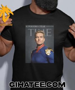 Time Magazine Superhero Of The Year Homelander T-Shirt