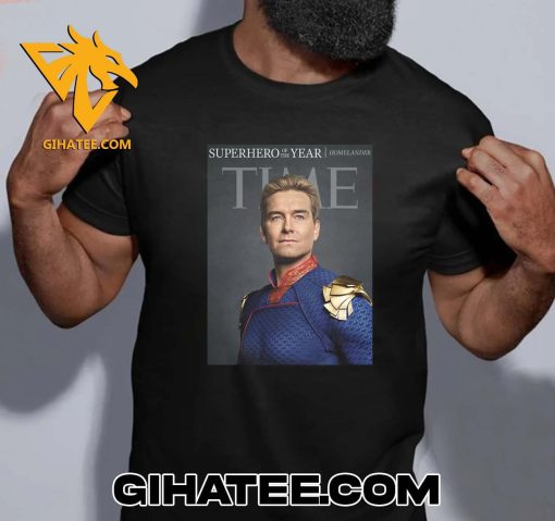 Time Magazine Superhero Of The Year Homelander T-Shirt