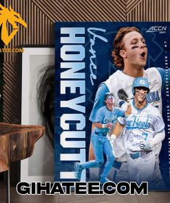 Vance Honeycutt Player Best Carolina Baseball MLB Poster Canvas