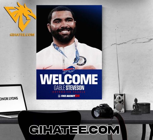 Welcome Gable Steveson Defensive Tackle Buffalo Bills Poster Canvas