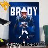 Welcome Home Tom Brady 2024 Patriots Hall Of Fame Inductee Poster Canvas