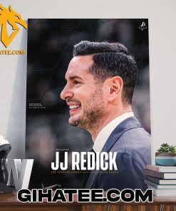 Welcome JJ Redick Los Angeles Lakers Head Coach Poster Canvas