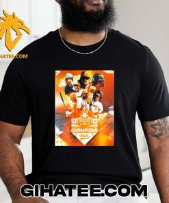 Welcome To 2024 Mens College World Series Champions Tennessee Volunteers T-Shirt