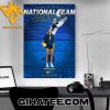 Welcome To Womens Collegiate National Team Allison Jacobs Poster Canvas